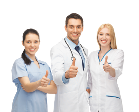 فريق الأطباء